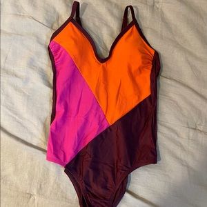 Colorblock Swimsuit
